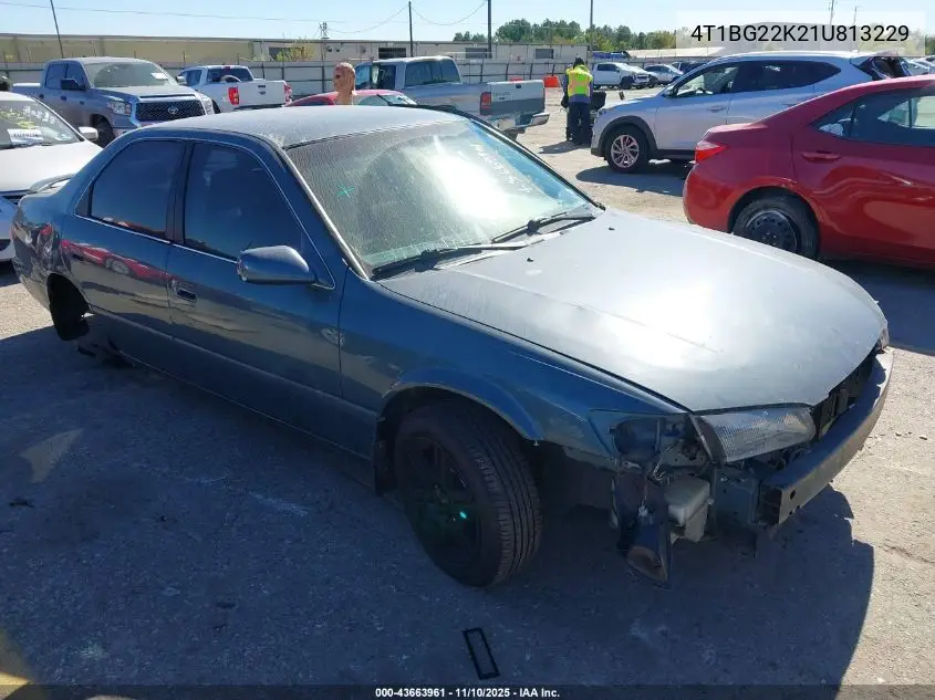4T1BG22K21U813229 2001 Toyota Camry Le