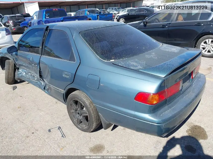 4T1BG22K21U813229 2001 Toyota Camry Le