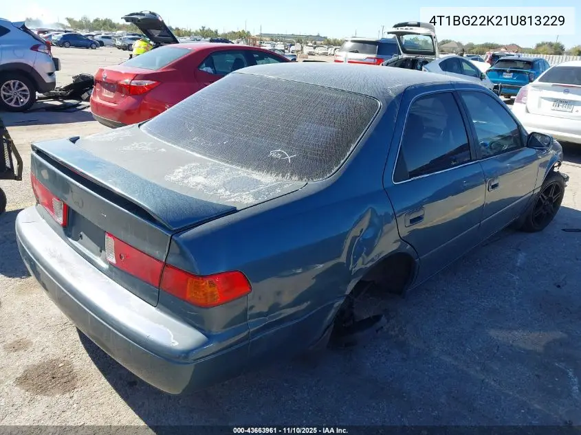 4T1BG22K21U813229 2001 Toyota Camry Le