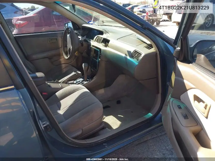 4T1BG22K21U813229 2001 Toyota Camry Le
