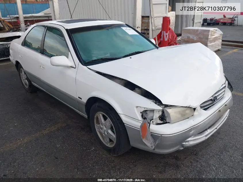 JT2BF28K710307796 2001 Toyota Camry Le V6