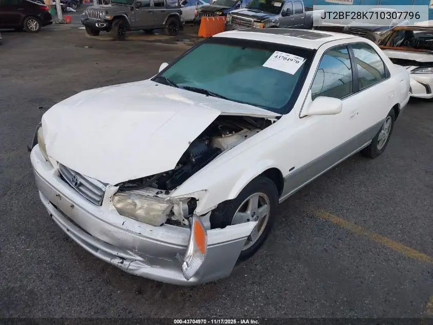 JT2BF28K710307796 2001 Toyota Camry Le V6