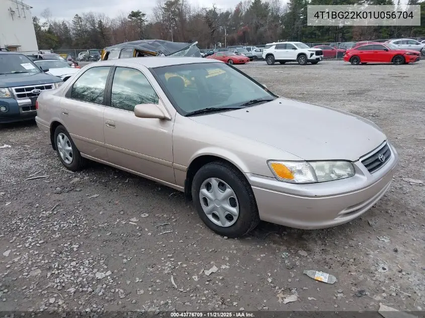 4T1BG22K01U056704 2001 Toyota Camry Ce