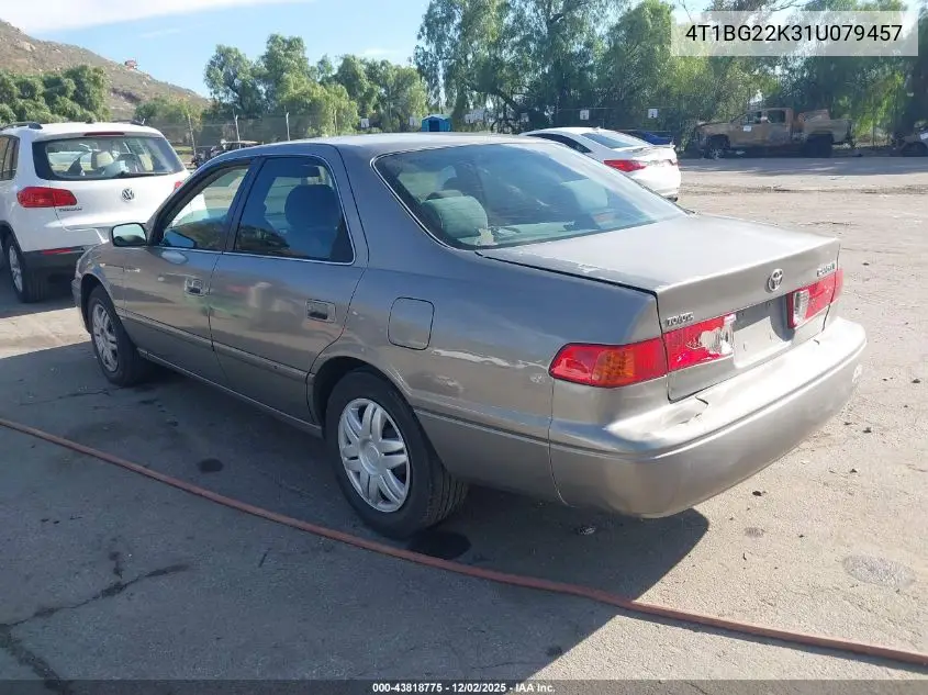 4T1BG22K31U079457 2001 Toyota Camry Le