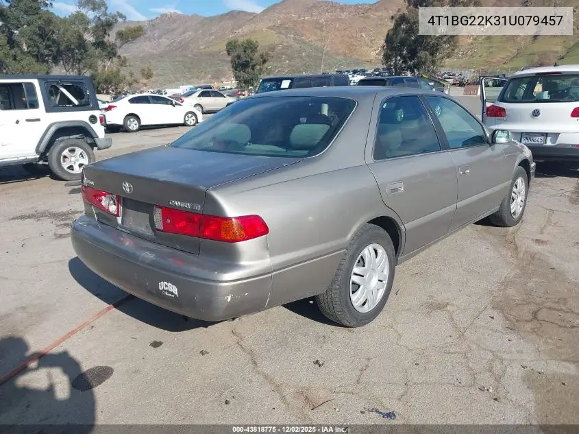 4T1BG22K31U079457 2001 Toyota Camry Le