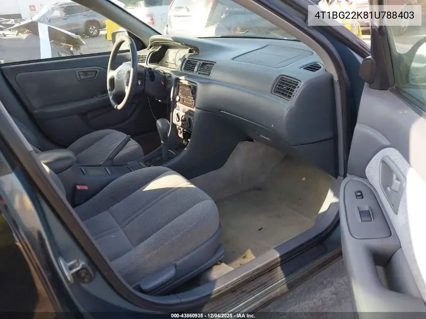 4T1BG22K81U788403 2001 Toyota Camry Le