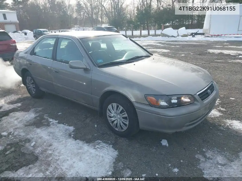 4T1BG22K91U068155 2001 Toyota Camry Le