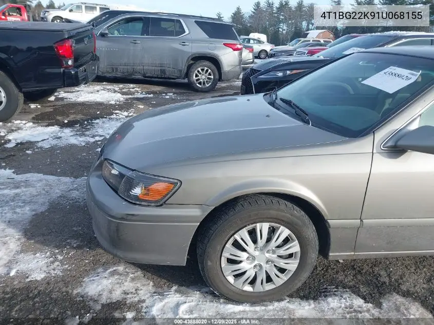 4T1BG22K91U068155 2001 Toyota Camry Le