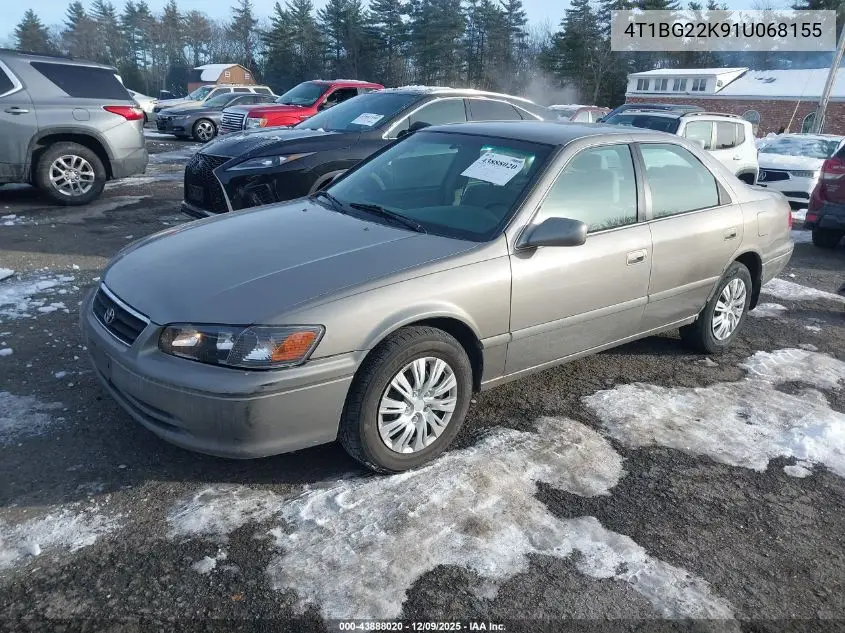 4T1BG22K91U068155 2001 Toyota Camry Le