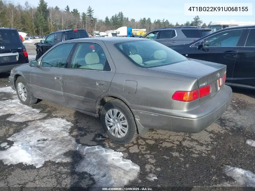 4T1BG22K91U068155 2001 Toyota Camry Le