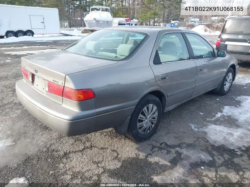 4T1BG22K91U068155 2001 Toyota Camry Le