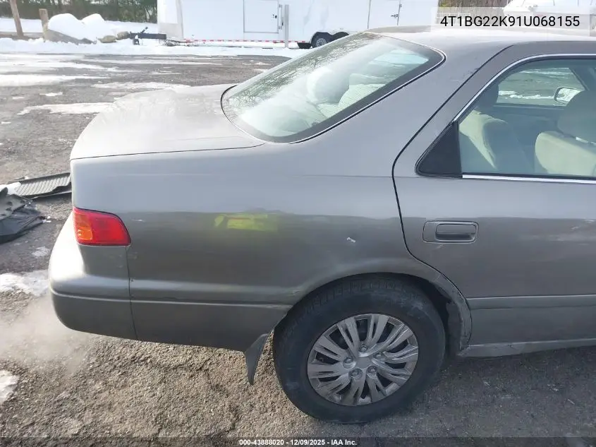 4T1BG22K91U068155 2001 Toyota Camry Le