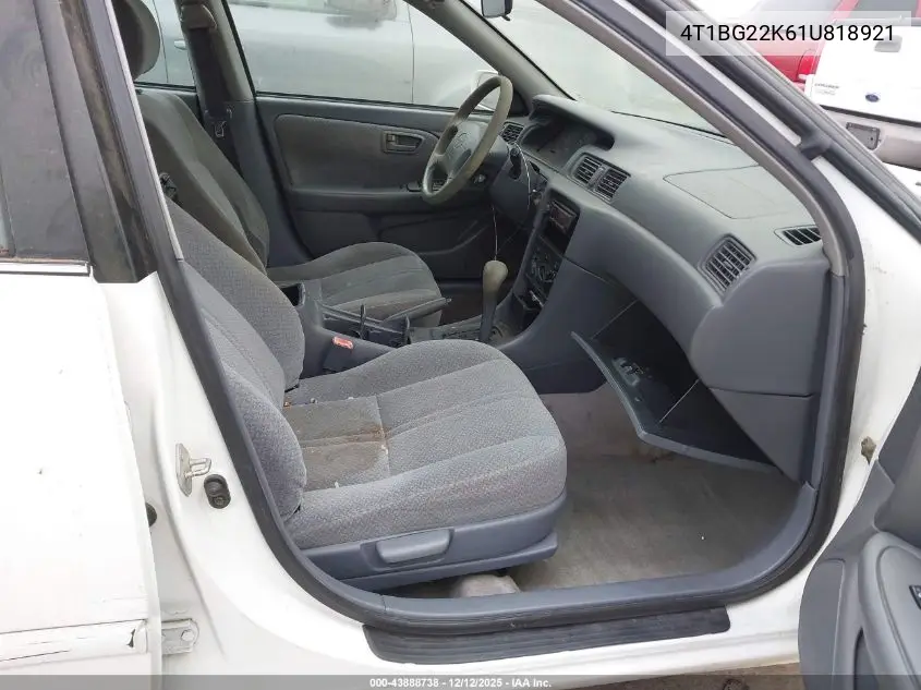 4T1BG22K61U818921 2001 Toyota Camry Le