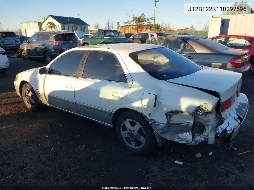 JT2BF22K110297596 2001 Toyota Camry Le V6