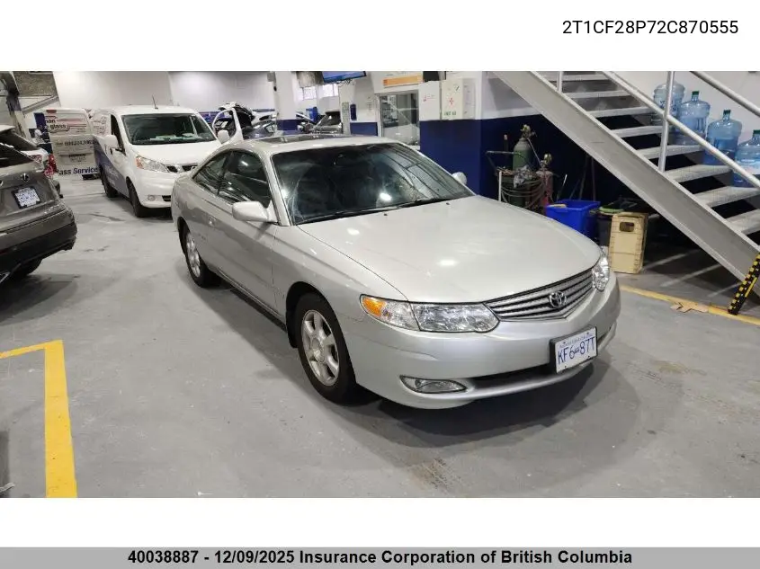 2T1CF28P72C870555 2002 Toyota Camry