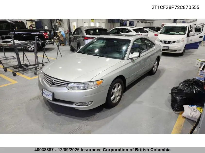 2T1CF28P72C870555 2002 Toyota Camry