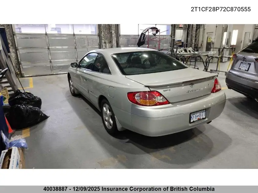 2T1CF28P72C870555 2002 Toyota Camry