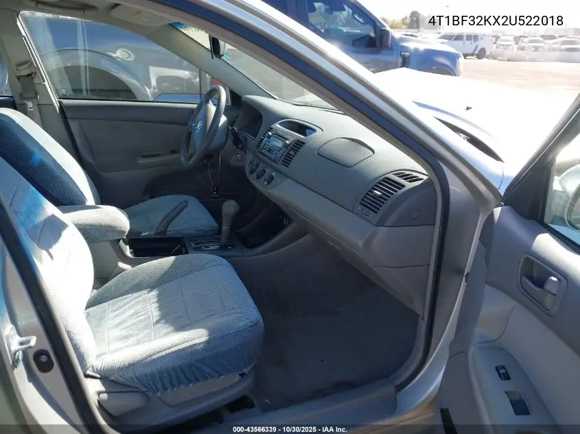 4T1BF32KX2U522018 2002 Toyota Camry Le V6