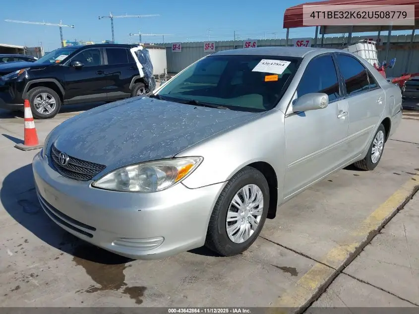 4T1BE32K62U508779 2002 Toyota Camry Le