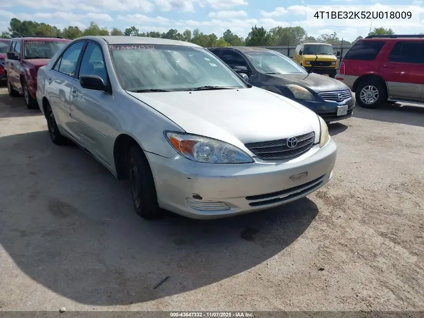 4T1BE32K52U018009 2002 Toyota Camry Le