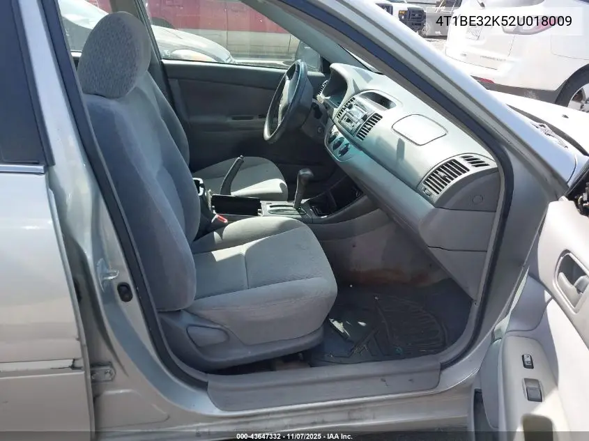 4T1BE32K52U018009 2002 Toyota Camry Le