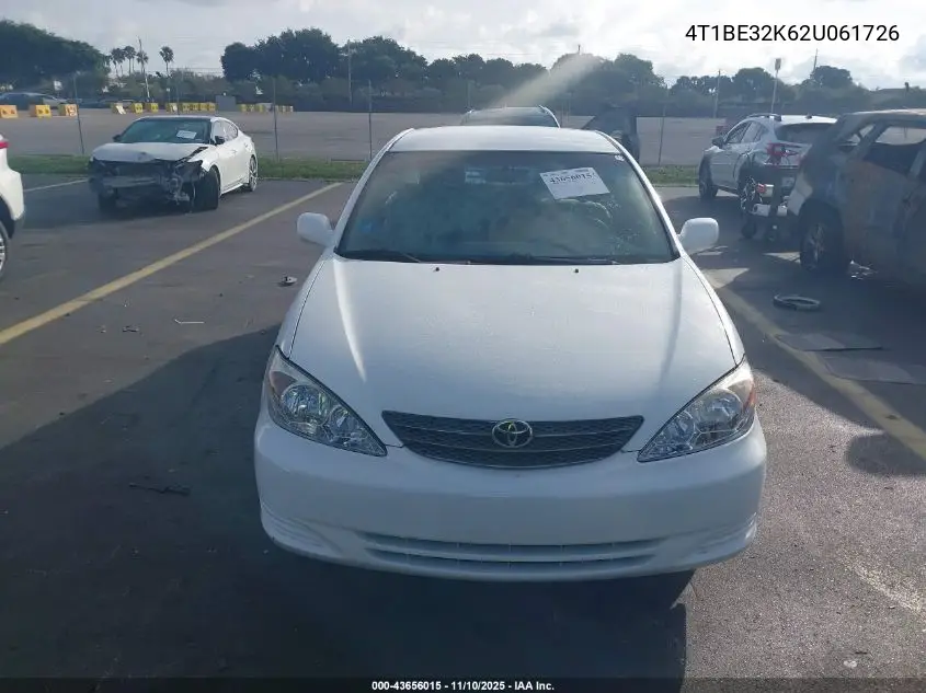 4T1BE32K62U061726 2002 Toyota Camry Le