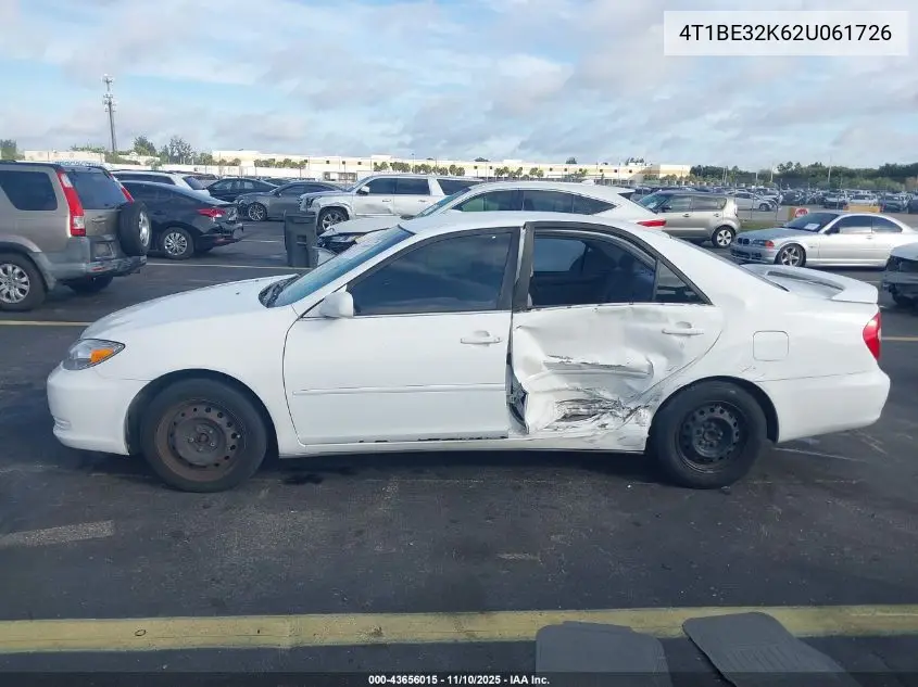 4T1BE32K62U061726 2002 Toyota Camry Le