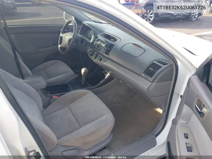 4T1BE32K62U061726 2002 Toyota Camry Le