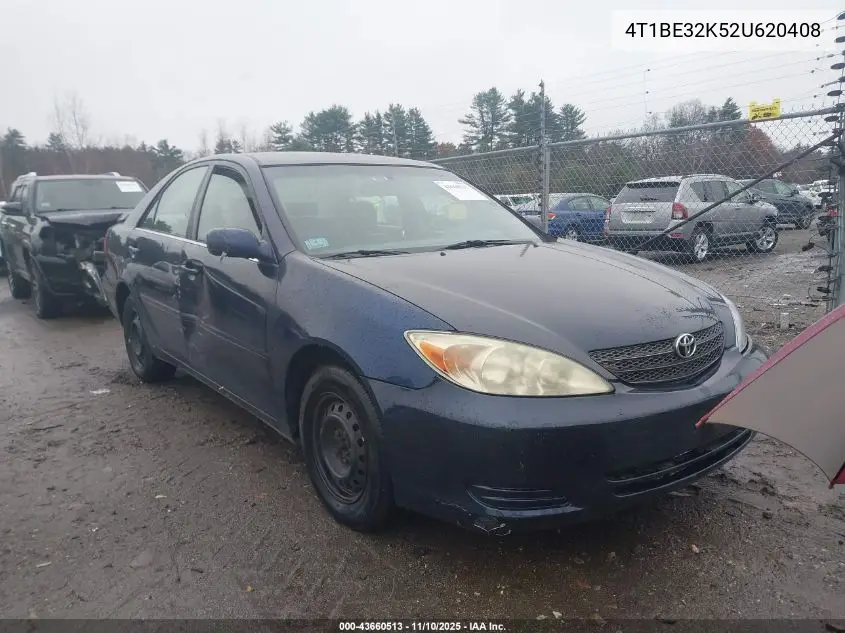 4T1BE32K52U620408 2002 Toyota Camry Le