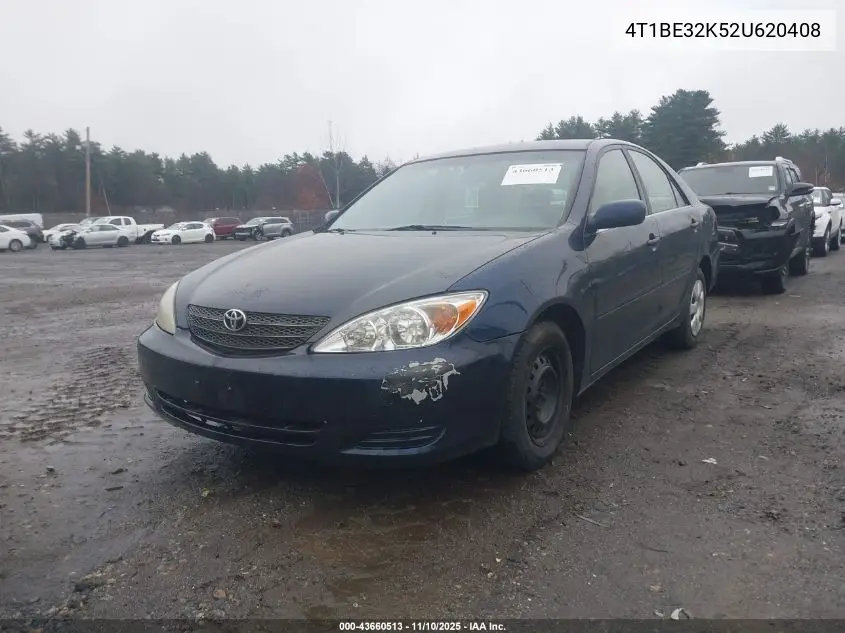 4T1BE32K52U620408 2002 Toyota Camry Le