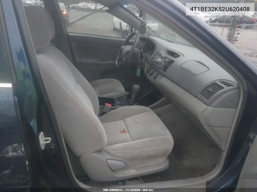 4T1BE32K52U620408 2002 Toyota Camry Le
