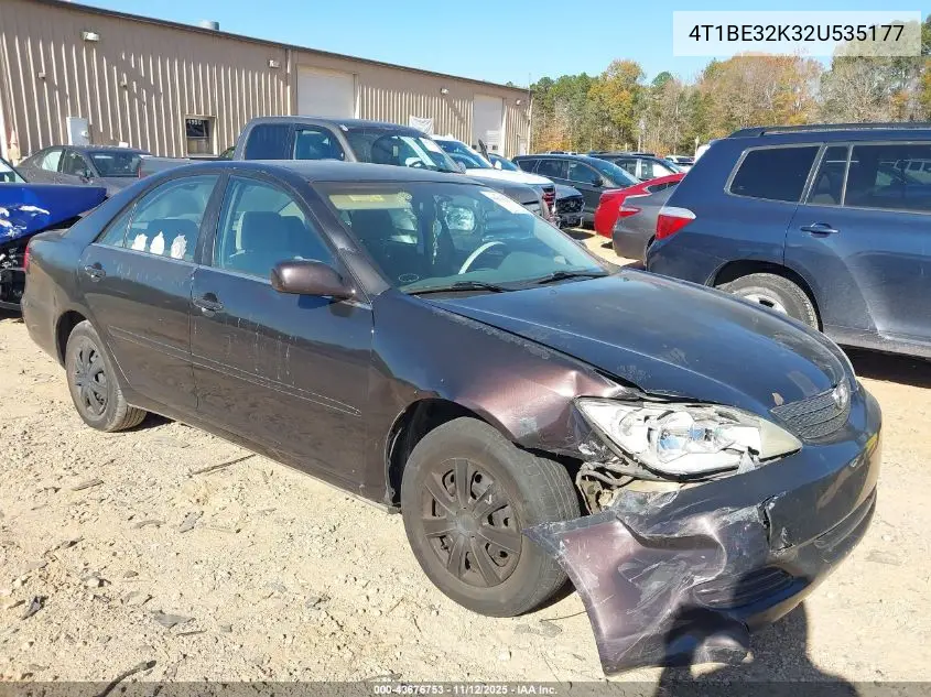 4T1BE32K32U535177 2002 Toyota Camry Le/Xle/Se