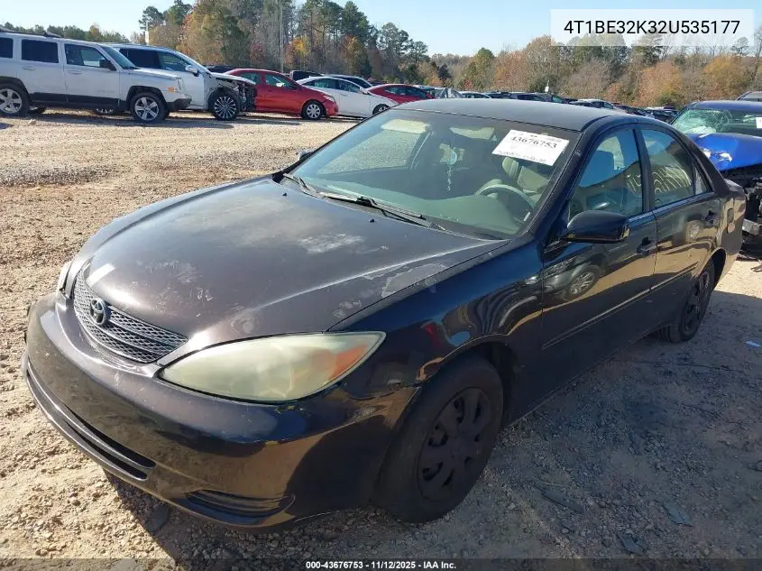 4T1BE32K32U535177 2002 Toyota Camry Le/Xle/Se