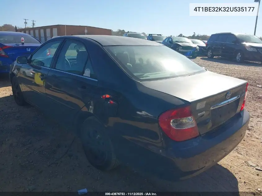 4T1BE32K32U535177 2002 Toyota Camry Le/Xle/Se