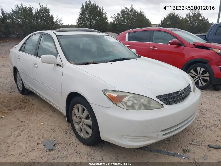 4T1BE32K52U012016 2002 Toyota Camry Le