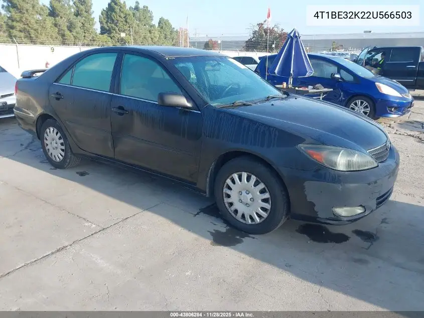 4T1BE32K22U566503 2002 Toyota Camry Se