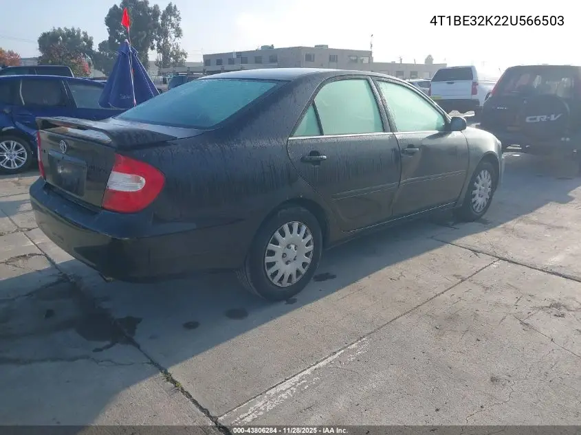 4T1BE32K22U566503 2002 Toyota Camry Se