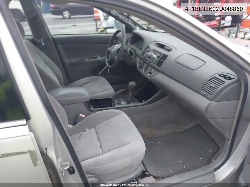 4T1BE32K02U048860 2002 Toyota Camry Le