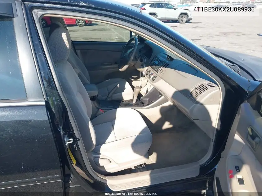 4T1BE30KX2U089936 2002 Toyota Camry Le