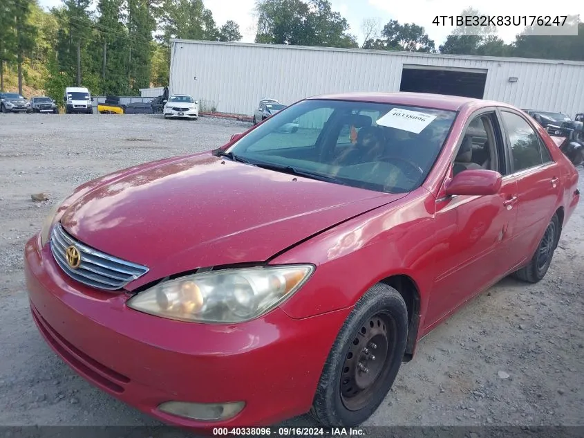 4T1BE32K83U176247 2003 Toyota Camry Le