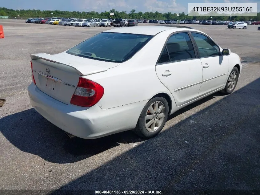 4T1BE32K93U255166 2003 Toyota Camry Xle