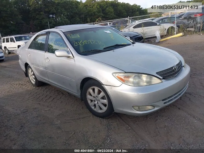 4T1BE30K53U711473 2003 Toyota Camry Xle