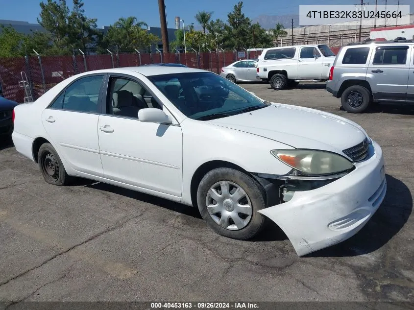 4T1BE32K83U245664 2003 Toyota Camry Le