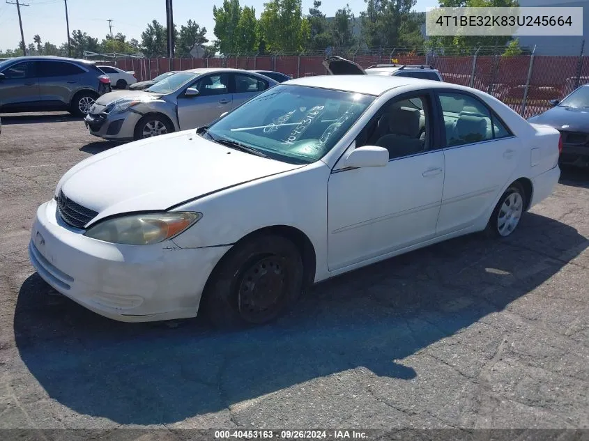 4T1BE32K83U245664 2003 Toyota Camry Le