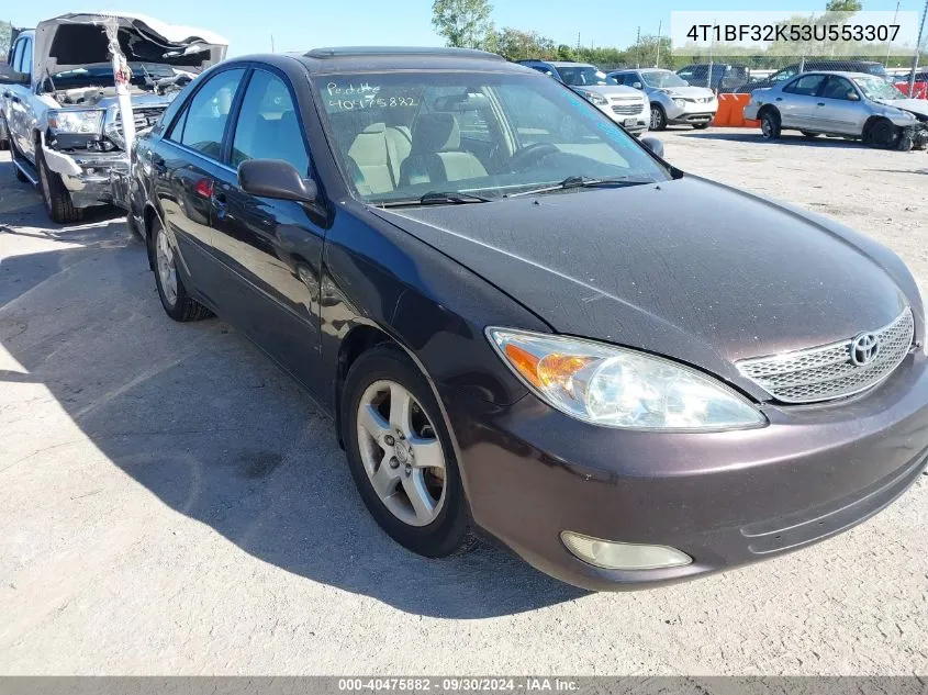 4T1BF32K53U553307 2003 Toyota Camry Se V6