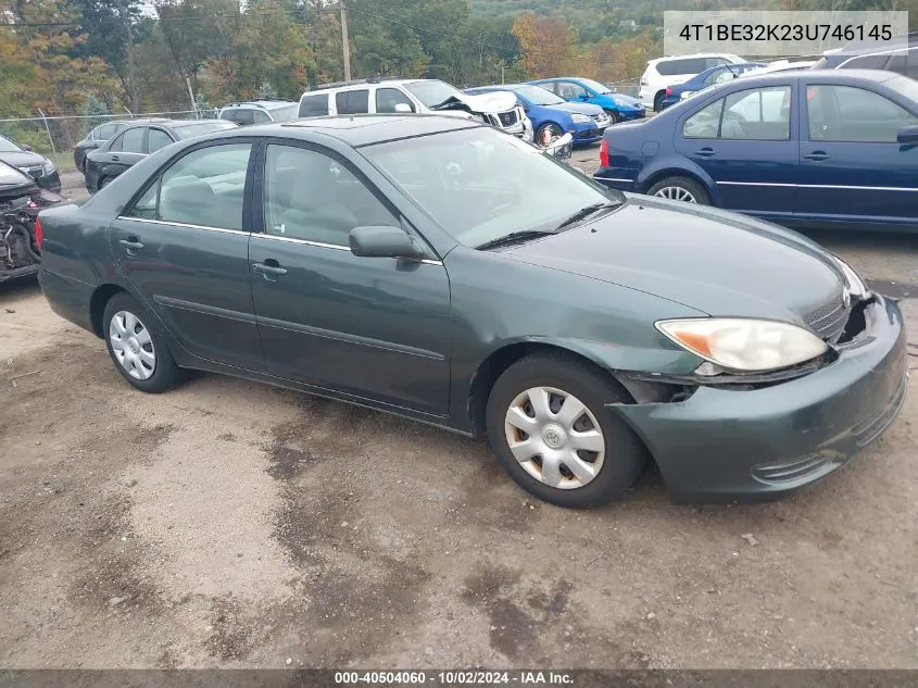 4T1BE32K23U746145 2003 Toyota Camry Le