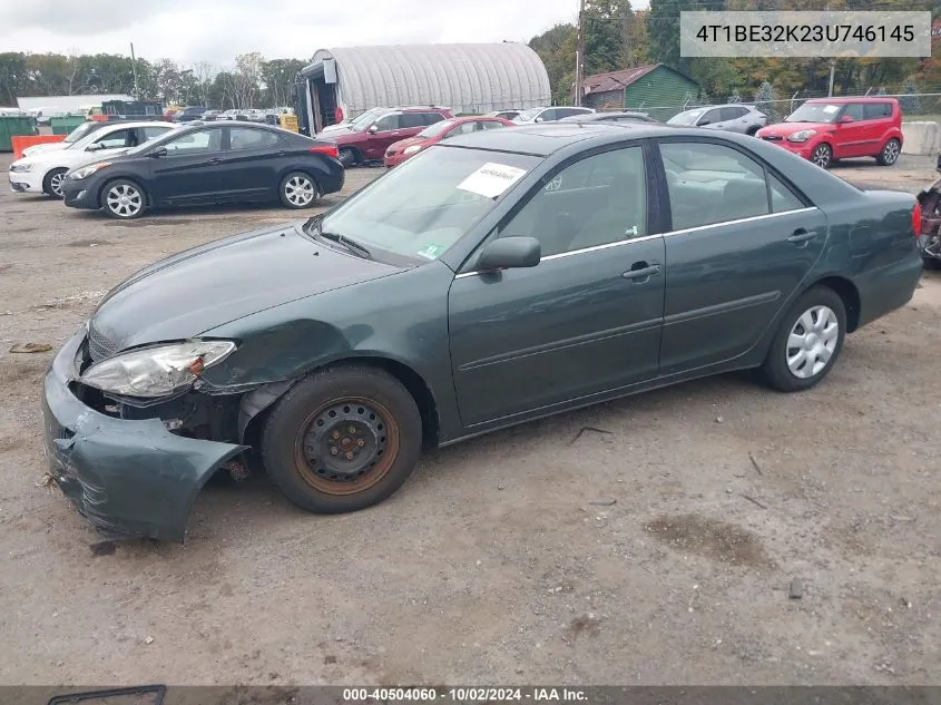 4T1BE32K23U746145 2003 Toyota Camry Le