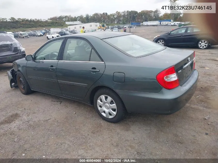 4T1BE32K23U746145 2003 Toyota Camry Le