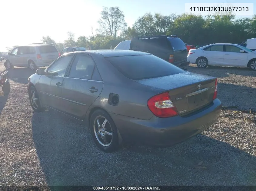 4T1BE32K13U677013 2003 Toyota Camry Le