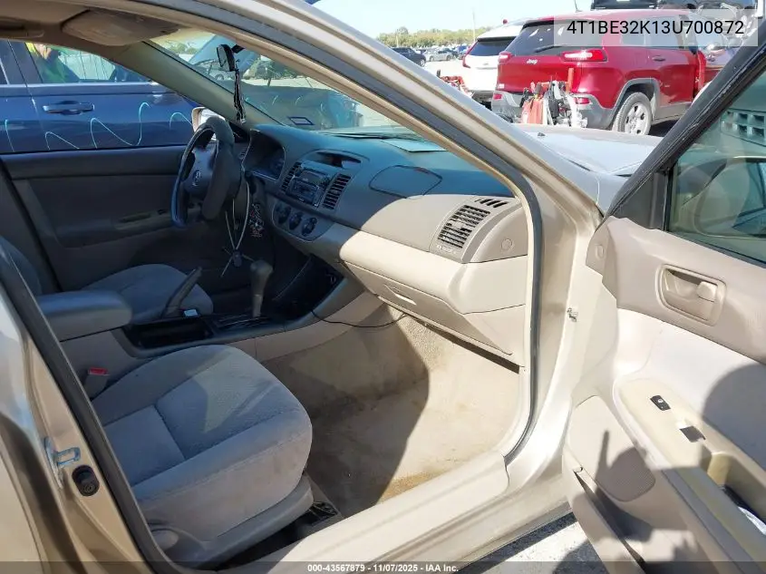 4T1BE32K13U700872 2003 Toyota Camry Le